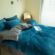 1pcs Duvet Cover Winter Warm Double Twin Queen King Quilt Cover Blanket Flannel Comforter Case Flann