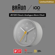 百靈牌 - BC12G 經典居家鬧鐘 - 灰色 (Braun 100 週年特別版)
