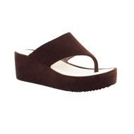 XES Ladies LCMB2953-1  Black/BrownStrap sandal