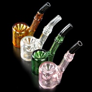 Glass Pipe Smoking Pipe Tool Cigar tube Unique Glass Smoking Pipes Holder Filter
