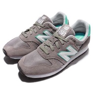 現貨零碼出清 iShoes正品 New Balance 女鞋 麂皮 灰 綠 慢跑 流行 復古 休閒鞋 WL373GG B