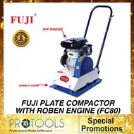 FUJI PLATE COMPACTOR WITH 5HP ROBEN ENGINE (FC80)