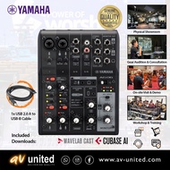 Yamaha AG06 MK2 6-Channel Mixer & USB Audio Interface 声卡