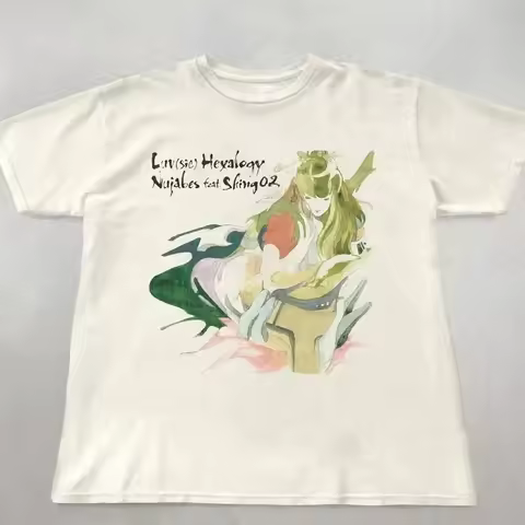 Nujabes Luv Sic T-shirt Retro T-shirt Plus Size Oversized Unisex T shirt Streetwear Trendy Cotton Y2