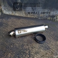 Slincer Silencer Inlet 50mm Racing Exhaust Stainless Steel Universal Original GM Speed inlet 50mm St