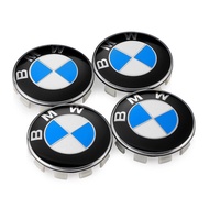 4Pcs 56mm/68mm BMW Emblem Badge Hub Wheel Center Cap 4 Covers