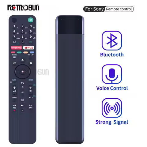 RMF-TX500E Voice TV Remote Control For Sony RMF-TX500E 4K Smart XBR-75X900H KD-75XG8596 KD-55XG9505 