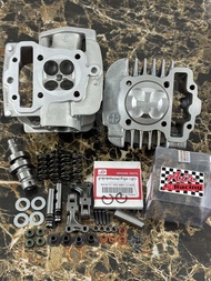 110iลูก57/4วาล์วขนาดวาว17-19มิลปลอกสูบนอกโต60มิลใส่110iได้ทุกรุ่นรถไม่เกินปี2020ลูกสูบสลัก13มิล