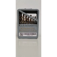 19PC KINMON M35 Stainless Steel / COBALT Drill Bit Set