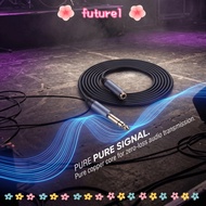 FUTUREE 1/4 Inch Male to Female Cable, PVC Sheath  Gold Plated Extension Cable, Professional Balance