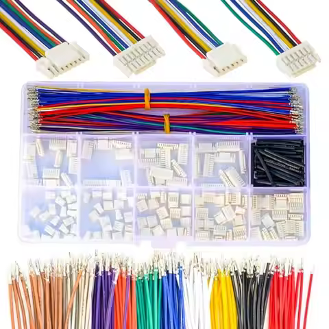 JST Connector Kit 1.25mm Pitch JST-GH 1.25 Connector with 28AWG Pre-Crimped Cables,GH 1.25mm Connect