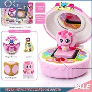 Surprise Catch Teenieping Teenie Heart Wing Magic Compact Game HEARTPING Music Box Musical Toys Seri