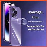 Back Protector For XIAOMI 15 14T 14 13 ULTRA 13T PRO 12S 12T PRO HYDROGEL FILM HD CLEAR sticker
