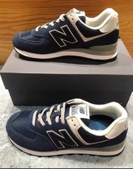 🌈全新有盒New Balance NB574 跑步鞋 男女同款 深藍色