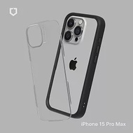 犀牛盾 iPhone 15 Pro Max (6.7吋) Mod NX 邊框背蓋兩用手機保護殼- 黑
