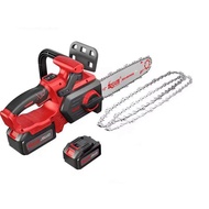 Portable lithium battery 12 inch chainsaw charging household lithium battery small handheld chainsaw