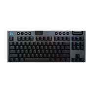 Logitech G915X TKL คีย์บอร์ดเชิงกลสําหรับเล่นเกมกีฬาอิเล็กทรอนิกส์บางเฉียบไร้สาย การเดินทางคีย์ทริกเ