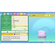 Pokemon Brilliant Diamond & Shining Pearl - 6IV Ditto (All language)