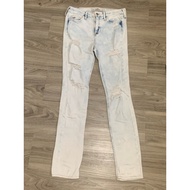 (used) Hollister mid rise slim jeans Size 5R