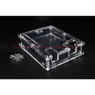 Uno R3 Case Enclosure Transparent Acrylic Box Clear Cover Compatible with Arduino UNO R3