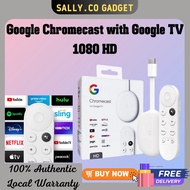 Google Chromecast with Google FHD TV 1080p HD Streaming Stick Entertainment on Your TV with Voice Search