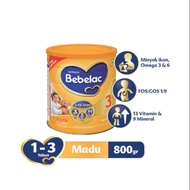 Bebelac 3 Rasa Madu 800 gr / Susu Pertumbuhan Anak 1 - 3 th