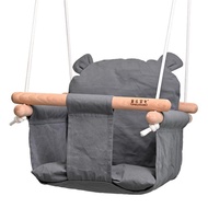【NebulaCraze】 Canvas Baby Swing Hammock Toy for Indoor Play Backyard