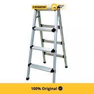 krisbow tangga lipat aluminium tanpa pegangan 4 step