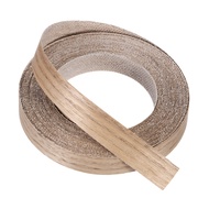 Edge Banding 10M 13/19/25mm Wide Wood Veneer Tape Pre-glued Flexible Plywood Edging with Hot Melt Ad