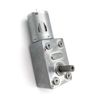 【Pre-order】 6v 12v 24v Dc Worm Gear Motor 370 High Torque Gearbox Motor 2-375 Rpm Mini Metal Electri