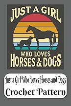 Just a Girl Who Loves Horses and Dogs Crochet Pattern (C2C Crochet Patterns)