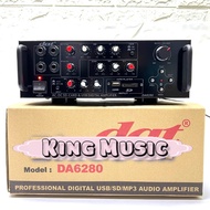 AMPLIFIER DAT DA 6280 AMPLI DAT DA6280 DAT 6280 ORIGINAL