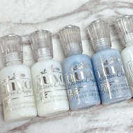 {Musha Notes} Tonic nuvo Glitter Drops 3D Transparent Enamel Glue 3D Adhesive Paper Craft Dedicated-