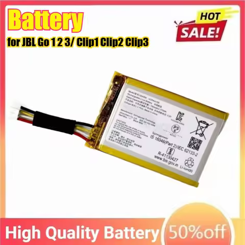 Replacement Battery for JBL Go 1 2 3 GO Smart Wifi / Clip1 Clip2 Clip3 3AN Cl 3SAND L0721-LF Clip4 G