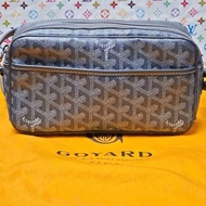 Goyard  CAP-VERT小號包 男女適用 Goyardine 帆布 13 x 6.5 x 22