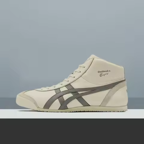 Onitsuka Tiger Mexico Mid Runner Durable,Breathable,Supportive, Snug-Fitting High-Top Casual Sneaker