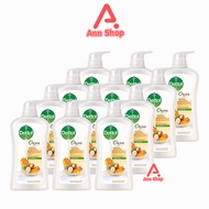 Dettol Onzen Hachimitsu Shea Butter เดทตอล เจลอาบน้ำ น้ำผึ้ง เชีย บัตเตอร์ 450 มล. [12 ขวด สีทอง] คร