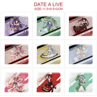 [Oossoo] Anime DATE A LIVE Men Wallets Cartoon Tokisaki Kurumi Short Women Purse with Coin Bag