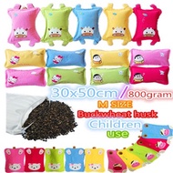 BUCKWHEAT  PILLOW 30x50cm 800gram M SIZE BANTAL ANAK（BEU PILLOW ) 100%natural 荞麦壳安心枕/Pillow case/枕头套