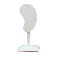 Kamonda Fashion Ear Shaped Earring Display Stand Microfiber Earring Holder Ear Clip Stud Earring Dis