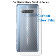 Xiaomi Black Shark 4 3 2 Pro Clear Screen Protector Back Film Xiaomi POCO M3 F3 X3 NFC Pro Note 9s 9T 10 9 Pro Max Mi10T Mi 10T Pro Carbon Fiber 3D Protective Sticker