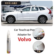 Car Touch up Pen Adapter for Volvo S60L S40 S90 XC40 XC90 XC60 White Car Paint Fixer Car Paint Scrat