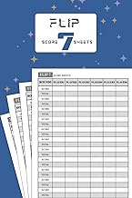 Flip 7 Score Sheets: Score Pad for Tracking Points | Card Game Scorekeeper | 120 Pages | 6 × 9 Inche