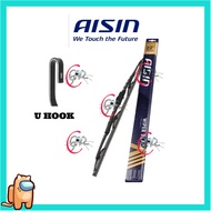 (AISIN JAPAN) FRONT WIPER BLADE SET (20+16) PERODUA MYVI 1.3 2005-2010 TOYOTA AVANZA HYUNDAI ATOS