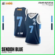 ◄ ◿ AXGG ' Slam Dunk - Ryonan ' Anime  Basketball Jersey Shirt