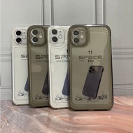 Transparent space case iphone 15 iphone 15plus iphone 15pro iphone 15pro max softcase transparent pr