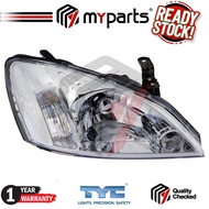 TYC Taiwan Nissan Sentra N16 2005~2014 (Chrome) Head Lamp Light HeadLamp Lampu Depan Left / Right