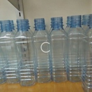 Botol plastik TAK termasuk penutup putih 250ml