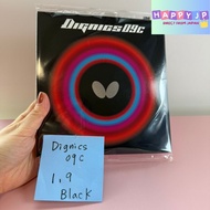 Butterfly Table Tennis Rubber Dignics 09C Black ATZ 06070