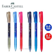 ปากกาลูกลื่น เฟเบอร์คาสเทลส์ Faber-castell รุ่น CX5 CX7 สีน้ำเงิน,ดำ,แดง (ฺBall point pen) ปากกา faber ปากกาปลอก faber ปากกาเฟเบอร์ ปากกา cx5 ปากก cx7